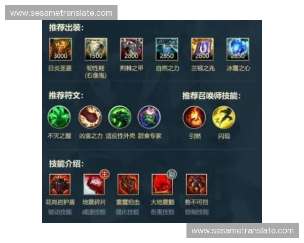 新赛季英雄联盟全位置出装思路与装备选择详细教学指南